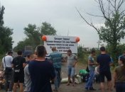 В Угледаре протестуют горняки: добыча угля остановлена