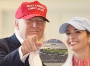 Дональд Трамп с дочерью Иванкой