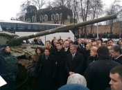 Лидеры западных стран посетили выставку на Михайловской площади