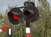 Международный рейсовый автобус застрял на ж\д переезде на Волыни