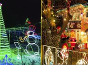 И украинцы умеют создавать неоновые композиции у дома