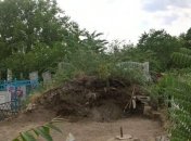 В Николаеве на кладбище обнаружили человеческие останки