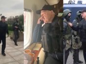 Александр Лукашенко с автоматом