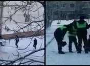 Прокатил полицейского на капоте: пьяный россиянин устроил "Форсаж" (видео)