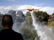 Во Франции проходит массовая эвакуация людей из-за лесных пожаров