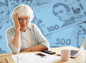 Средней пенсии в Украине едва хватает для покрытия базовых нужд