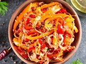 Пікантний болгарський перець по-корейськи