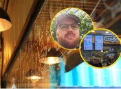 Блогер Алетинский посетил скандальное кафе "Cinnabon" в Киеве