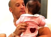 Идеальный отец: Вин Дизель без ума от своих детей (ФОТО)