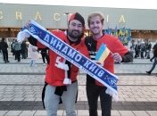 Болельщики "Ренна" перед матчем с "Динамо"