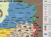 Карта АТО на востоке Украины (16 марта)