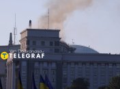 Пожежа у будівлі Кабміну