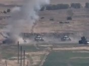 Война в Нагорном Карабахе: появилось видео ударов по танкам Азербайджана