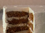 Трехслойный яблочный торт