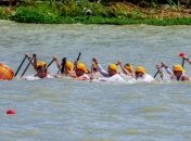 Українські веслярі здивували всіх, фінішувавши фактично під водою