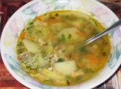 Суп из рыбной консервы