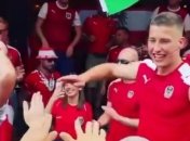 Украинцы и австрийцы устроили перекличку перед матчем Евро-2020 (видео)