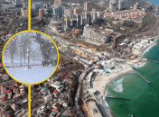 Одесса превратилась в зимнюю сказку среди мая