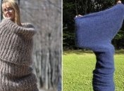 Болгарские дизайнеры создали шарф-платье