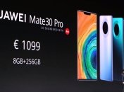Флагманы Huawei Mate 30 и Mate 30 Pro от $560