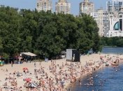 Грязная вода: на всех пляжах Киева запретили купатся