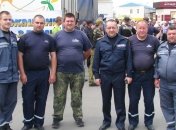 Черкасские спасатели сопроводили гуманитарную колонну в Славянск