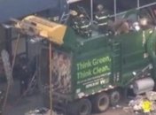 В США заключенный сбежал из тюрьмы и застрял в мусоре 