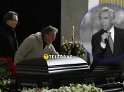 Юрий Николаев в гробу