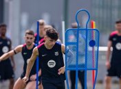 Тренировка "Барселоны"