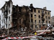 Зруйнований будинок у Краматорську