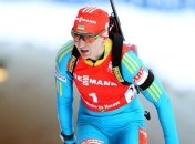 Биатлон. Пидгрушная - третья в спринтерской гонке в Эстерсунде