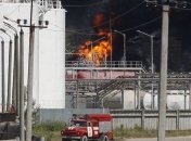 МВД: Убытки от пожара на нефтебазе составили 1,2 млрд грн