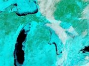 Легендарные озера Америки покрылись льдом