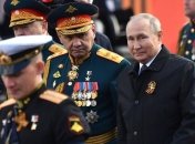 диктатор путін і шойгу на параді