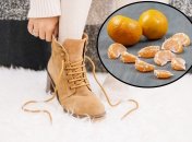 Освежить обувь помогут цитрусовые