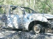 В сети появились фото машины бойцов АТО, расстрелянной под Счастьем