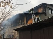 В Харькове спасатели ликвидировали пожар в жилом доме (Фото)