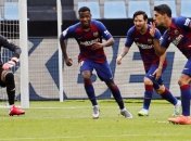 Классная заготовка со штрафного от Месси и Суареса - в обзоре матча Сельта - Барселона (Видео)