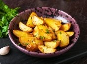 Молодой картофель с вином