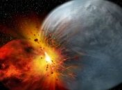 Обнаружены следы от столкновения планеты зародыша на поверхность Луны 