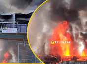 Пожар в Новосибирске