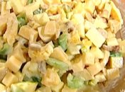 Салат грибной