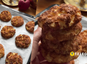 Печенье с яблоками