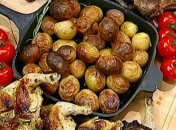 Каре ягнёнка с гарниром