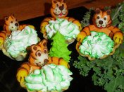 Тарталетки «Полосатики»