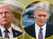 Дональд Трамп та Дмитро Пєсков (зліва направо)