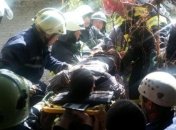 В Киеве обрушилось здание, под завалами оказался 16-летний подросток