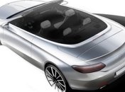 Появился тизер Mercedes-Benz C-Class Cabriolet