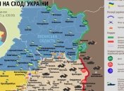 Карта АТО на востоке Украины (10 декабря)