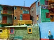 Яркая улица Эль Каминито в аргентинской столице (Фото)